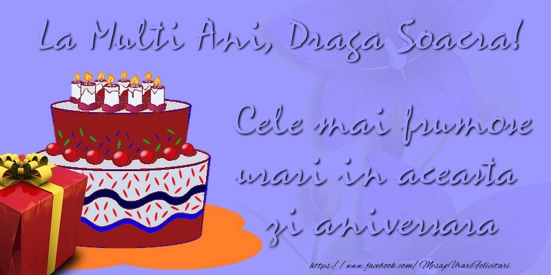 Felicitari de zi de nastere pentru Soacra - Cele mai frumose urari in aceasta zi aniversara. La multi ani, draga soacra