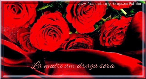 Felicitari de zi de nastere pentru Sora - La multi ani draga sora