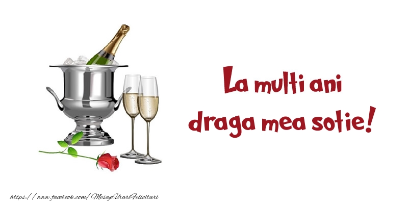 Zi de nastere La multi ani draga mea sotie!