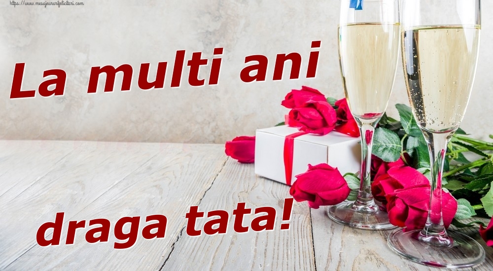Felicitari de zi de nastere pentru Tata - La multi ani draga tata!