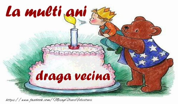 Felicitari de zi de nastere pentru Vecina - La multi ani draga vecina