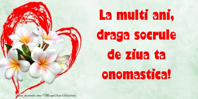 Felicitari de Ziua Numelui pentru Socru - La multi ani, de ziua ta onomastica! draga socrule