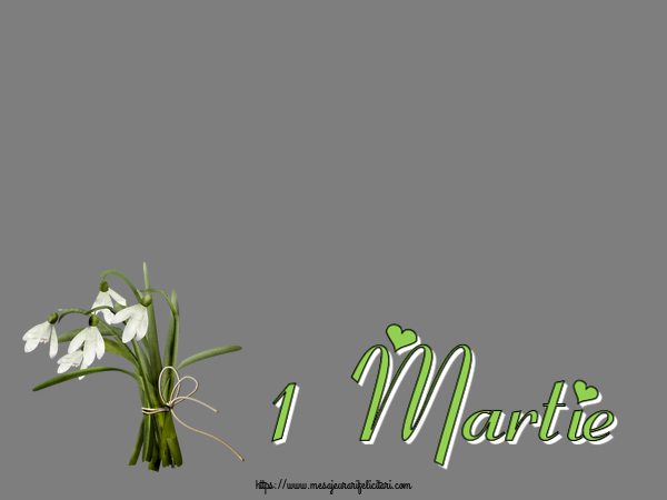 Felicitari personalizate de 1 Martie - 1 Martie - Rama foto