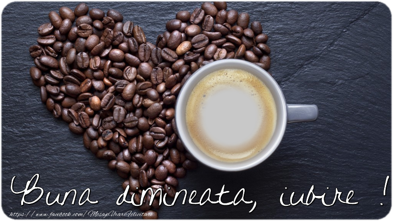 Felicitari personalizate de buna dimineata - ☕❤️❤️❤️ Cafea & Inimioare & 1 Poza & Ramă Foto | Buna dimineata !