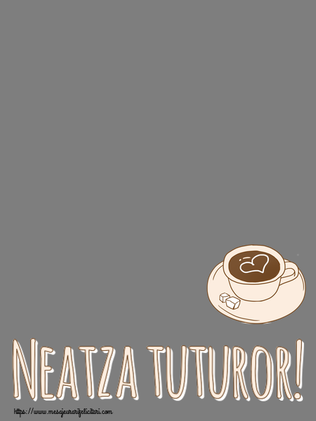 Felicitari personalizate de buna dimineata - ☕ Cafea & 1 Poza & Ramă Foto | Neatza tuturor! - Rama foto