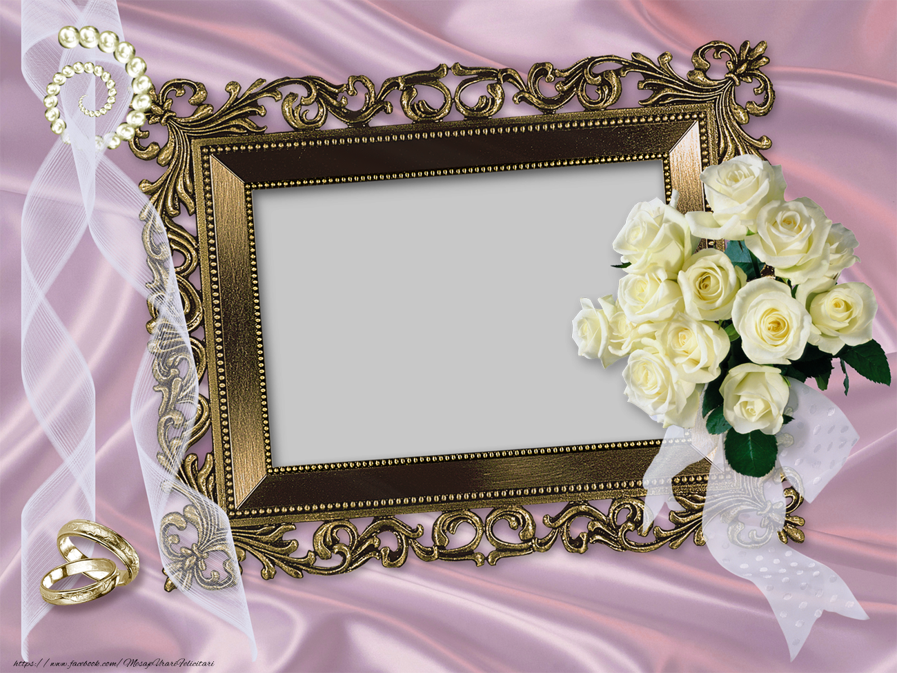 Felicitari personalizate de Casatorie - Rama foto casatorie.