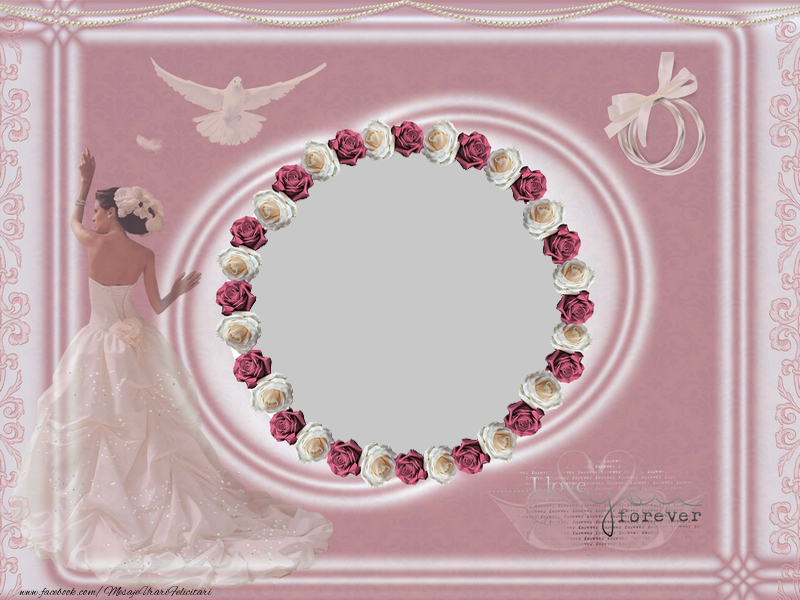 Felicitari personalizate de Casatorie - Felicitare pentru casatorie