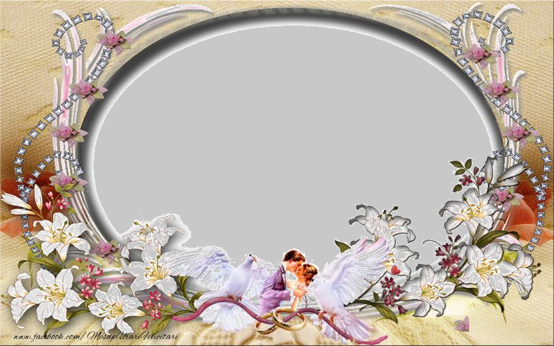 Felicitari personalizate de Casatorie - Rama foto