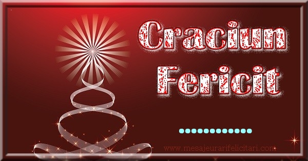 Felicitari personalizate de Craciun - Craciun Fericit ...