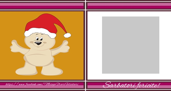 Felicitari personalizate de Craciun - Creeaza-ti o felicitare de Craciun cu poza ta de profile!