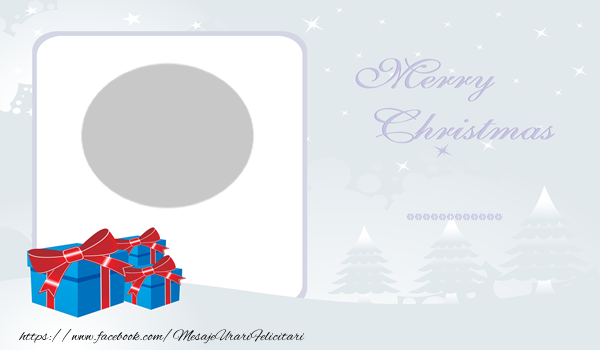 Felicitari personalizate de Craciun - O felicitare frumoasa de Craciun cu poza ta de profile! ...
