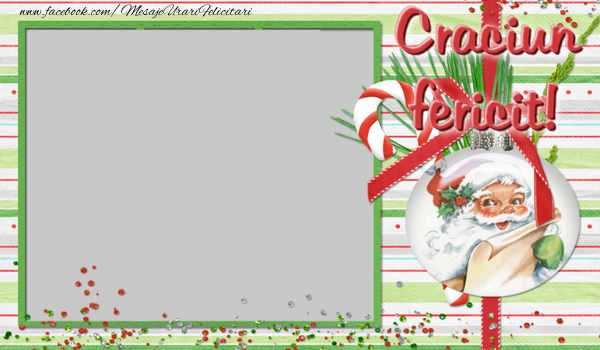 Felicitari personalizate de Craciun - Craciun Fericit!