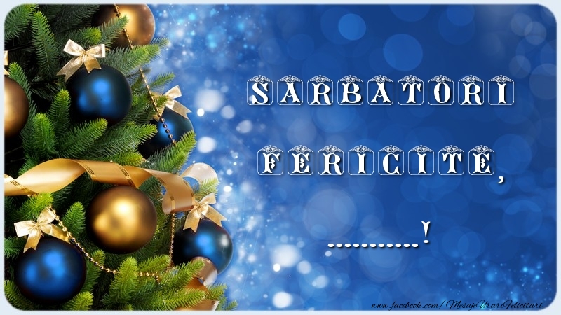 Felicitari personalizate de Craciun - Sarbatori Fericite, ...