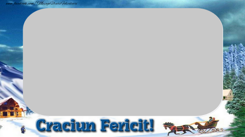 Felicitari personalizate de Craciun - Craciun Fericit!