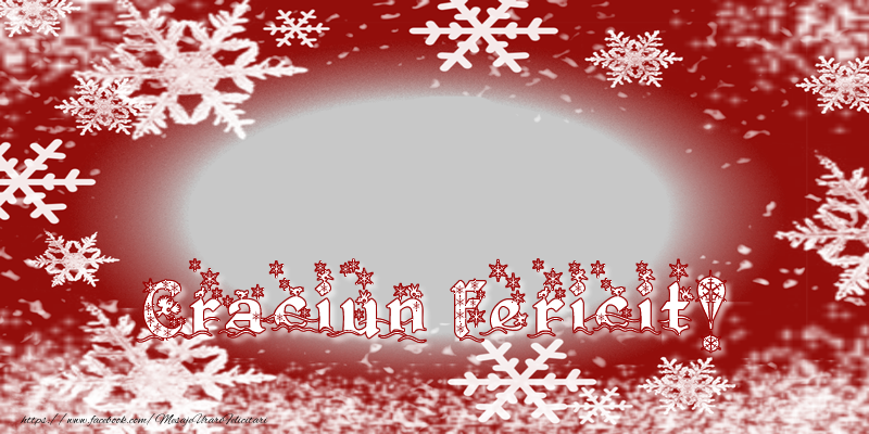 Felicitari personalizate de Craciun - Craciun Fericit!