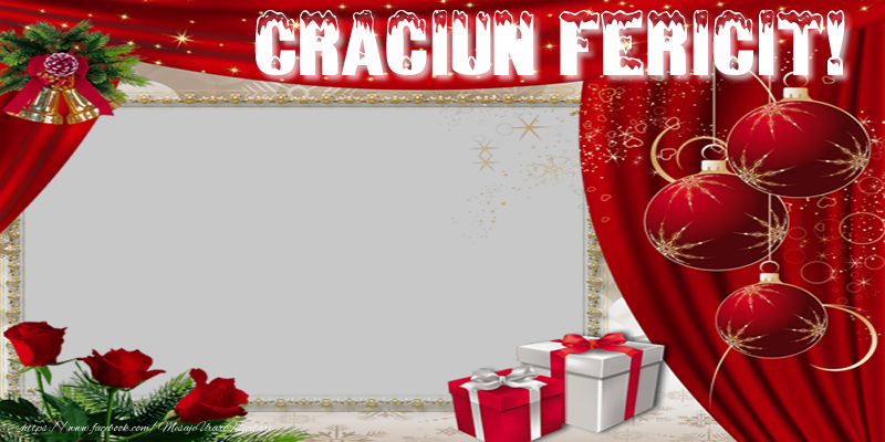 Felicitari personalizate de Craciun - Crăciun Fericit!