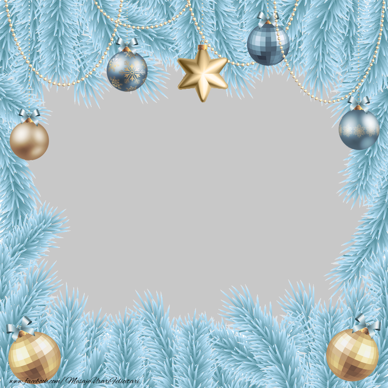 Felicitari personalizate de Craciun - Poza cu peisaj de iarna