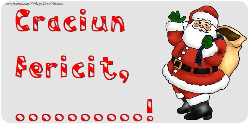 Felicitari personalizate de Craciun - Craciun Fericit, ...