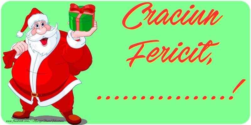 Felicitari personalizate de Craciun - Craciun Fericit, ...