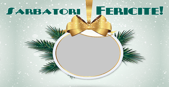 Felicitari personalizate de Craciun - Creeaza o superba felicitare de Sarbatori cu poza ta!