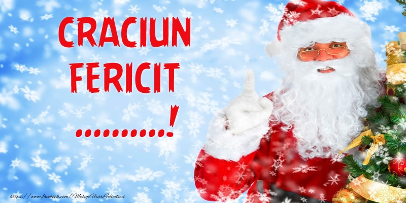 Felicitari personalizate de Craciun - Craciun Fericit ...!