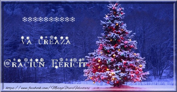 Felicitari personalizate de Craciun - ... va ureaza Craciun Fericit