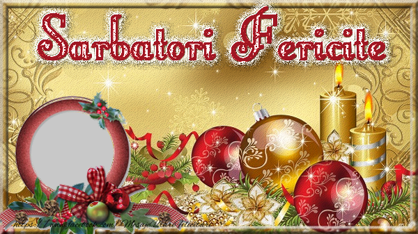 Felicitari personalizate de Craciun - Sarbatori Fericite