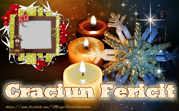Felicitari personalizate de Craciun - Craciun Fericit