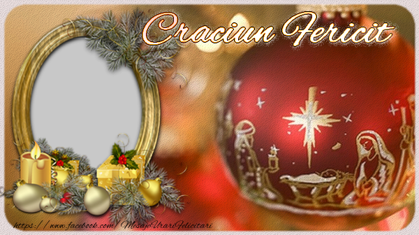 Felicitari personalizate de Craciun - Craciun Fericit