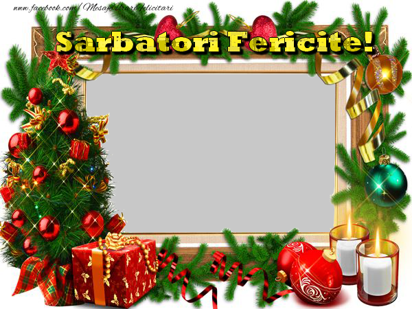 Felicitari personalizate de Craciun - Sarbatori Fericite