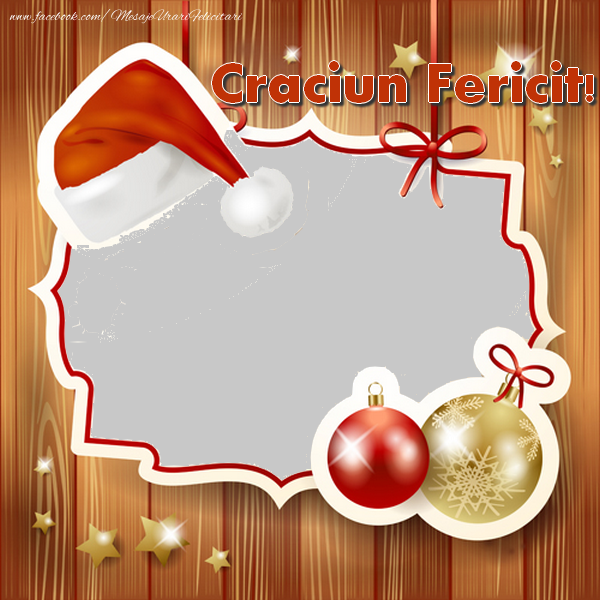 Felicitari personalizate de Craciun - Sărbători fericite pentru toți prietenii mei!