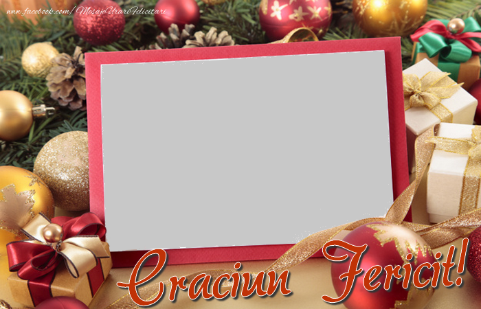Felicitari personalizate de Craciun - Craciun Fericit