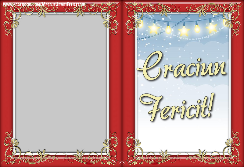 Felicitari personalizate de Craciun - Craciun Fericit