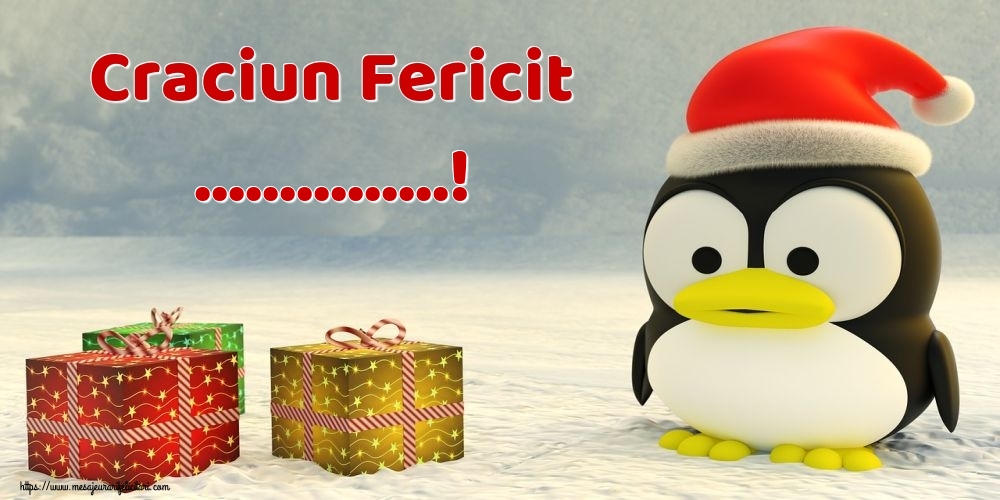 Felicitari personalizate de Craciun - Craciun Fericit ...!
