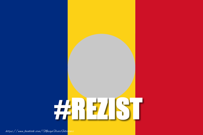 Felicitari personalizate Diverse - Tricolor & 1 Poza & Ramă Foto | #REZIST