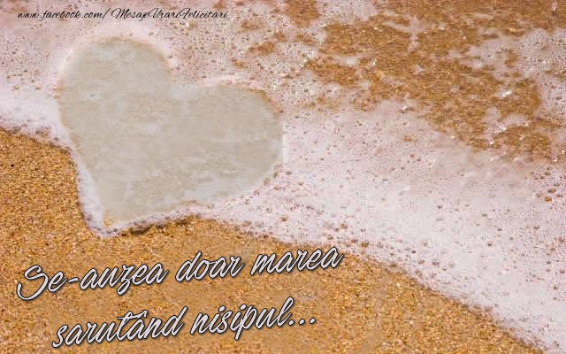 Felicitari personalizate Diverse - ❤️❤️❤️ Inimioare & 1 Poza & Ramă Foto | Se-auzea doar marea sărutând nisipul