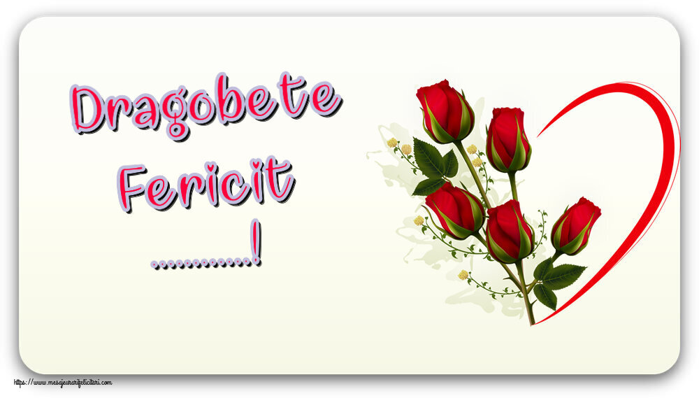 Felicitari personalizate de Dragobete - ❤️❤️❤️ Inimioare | Dragobete Fericit ...!