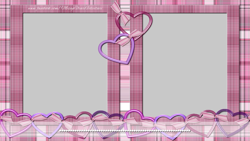 Felicitari personalizate de dragoste - Doua rame