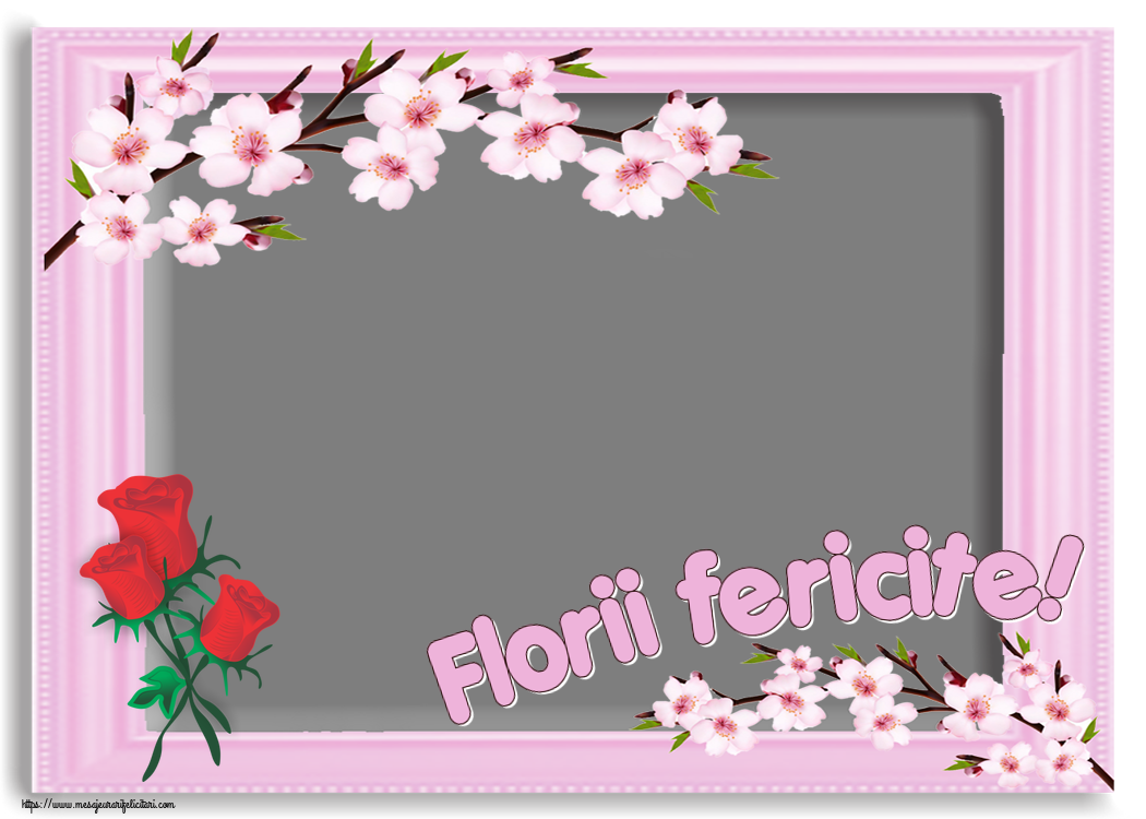 Felicitari personalizate de Florii - 🌼🥳 Florii fericite! - Rama foto