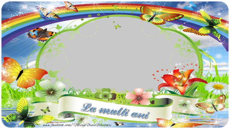 Felicitari personalizate de la multi ani - La multi ani!