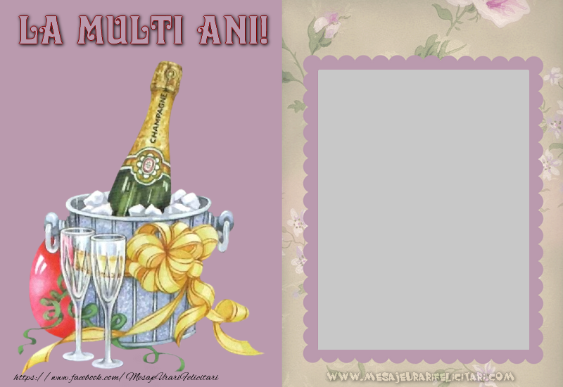 Felicitari personalizate de la multi ani - La multi ani, ...!