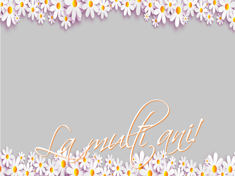 Felicitari personalizate de la multi ani - La multi ani! - Rama foto de La Multi Ani