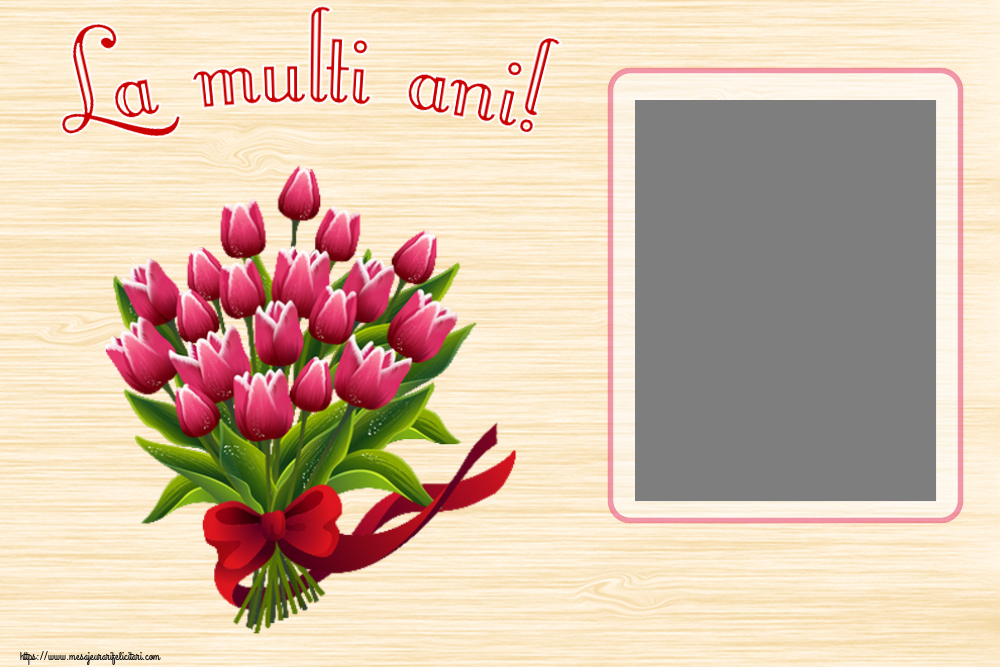 Felicitari personalizate de la multi ani - La multi ani! - Rama foto