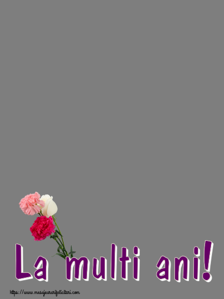Felicitari personalizate de la multi ani - La multi ani! - Rama foto