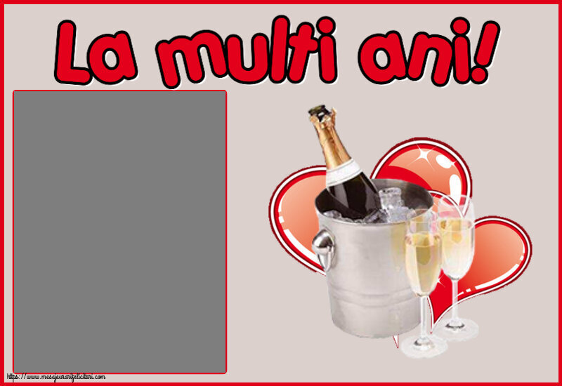 Felicitari personalizate de la multi ani - La multi ani! - Rama foto