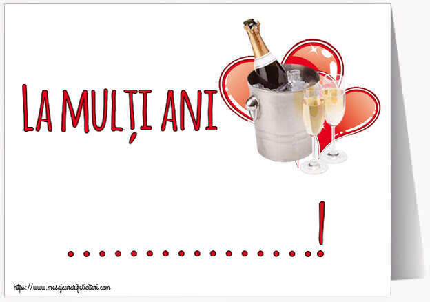 Felicitari personalizate de la multi ani - La mulți ani ...!