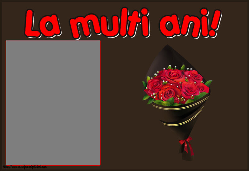 Felicitari personalizate de la multi ani - La multi ani! - Rama foto