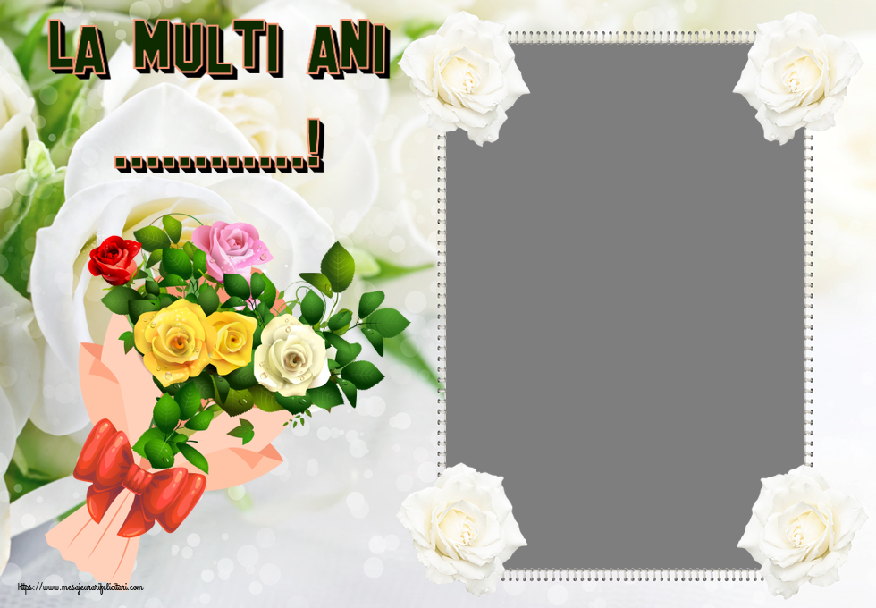 Felicitari personalizate de la multi ani - La multi ani ...! - Rama foto