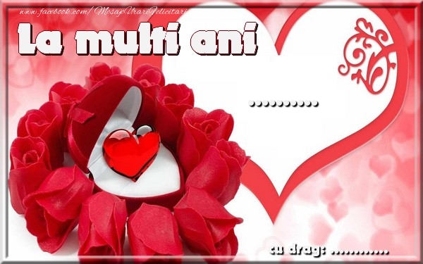 Felicitari personalizate de la multi ani - La multi ani ... ...
