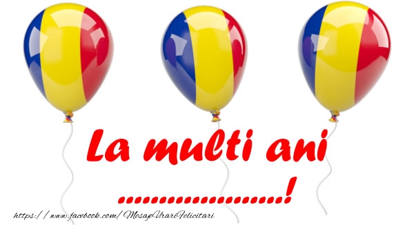 Felicitari personalizate de la multi ani - La multi ani ...!
